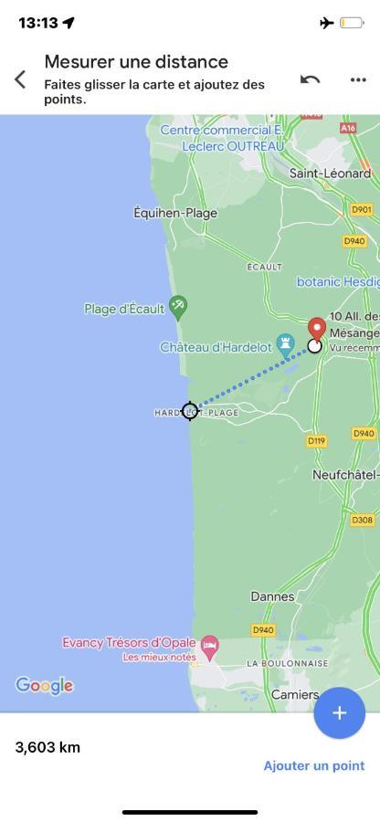 Maison Au Calme Avec Jardin Pres Du Chateau, Foret Et Plage Condette Eksteriør billede