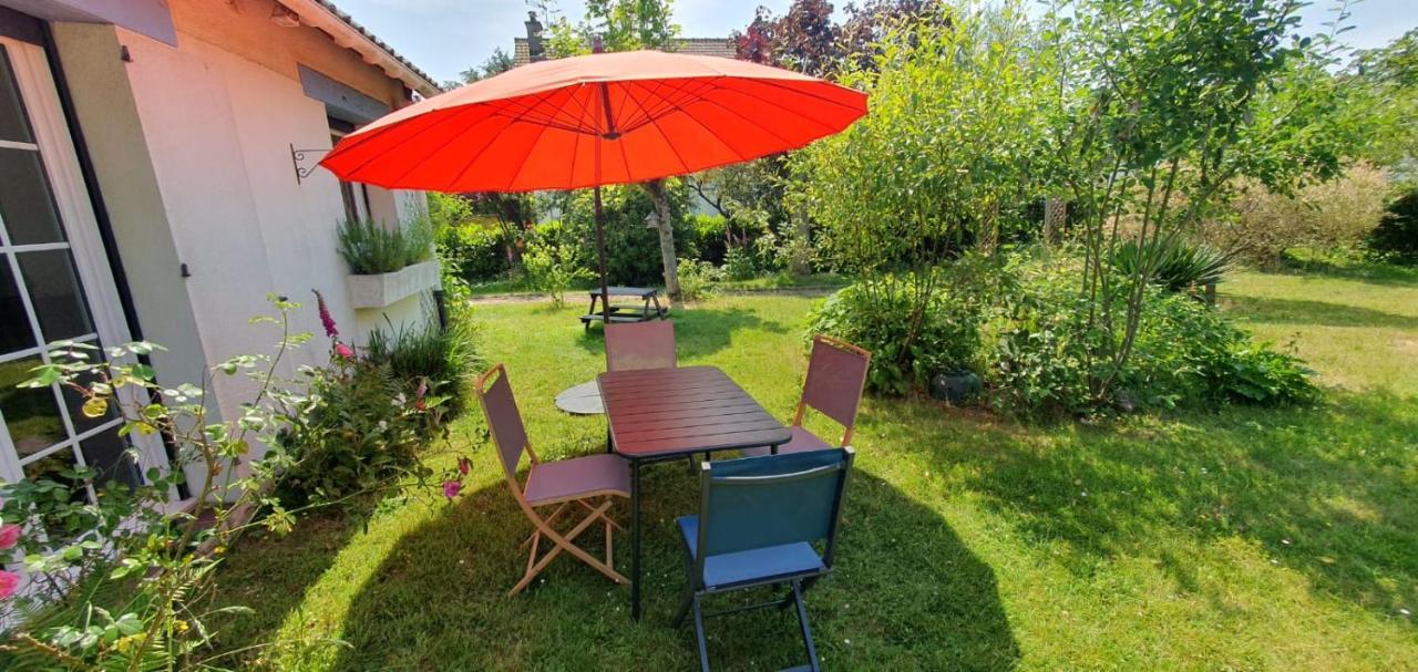 Maison Au Calme Avec Jardin Pres Du Chateau, Foret Et Plage Condette Eksteriør billede